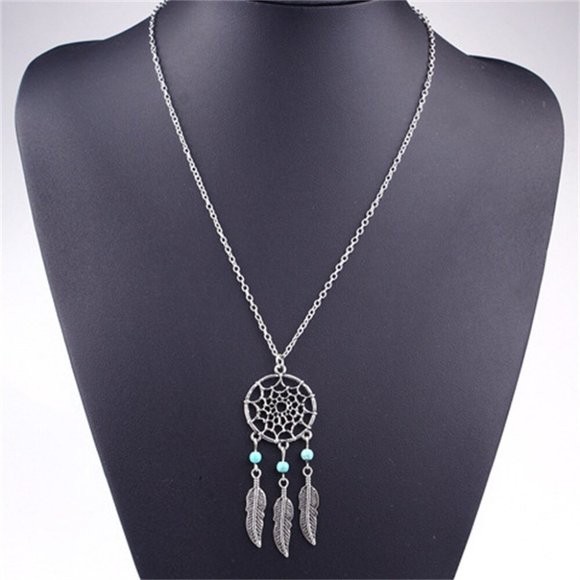 Jewelry - 💎 Woman Dream Catcher Necklace Chain Pendant Bohemian